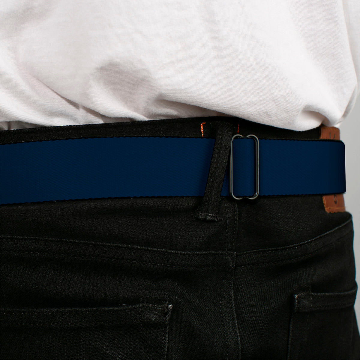 Ford Mustang Seatbelt Belt - Navy Webbing Seatbelt Belts Ford