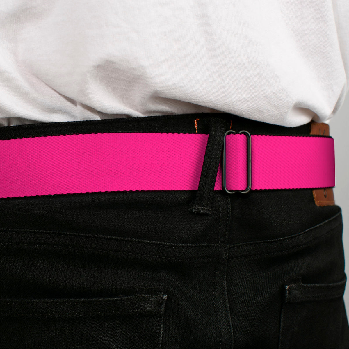 Ford Mustang Seatbelt Belt - Neon Pink Webbing Seatbelt Belts Ford