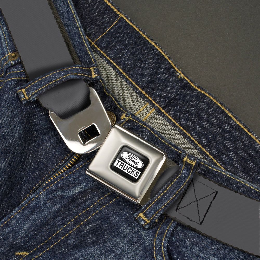Ford Trucks Seatbelt Belt - Charcoal Webbing Seatbelt Belts Ford