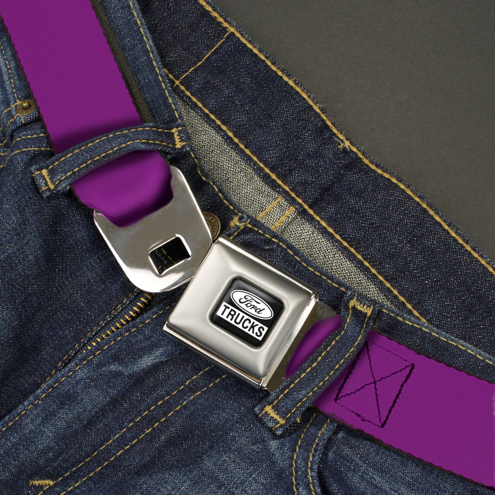 Ford Trucks Seatbelt Belt - Purple Webbing Seatbelt Belts Ford