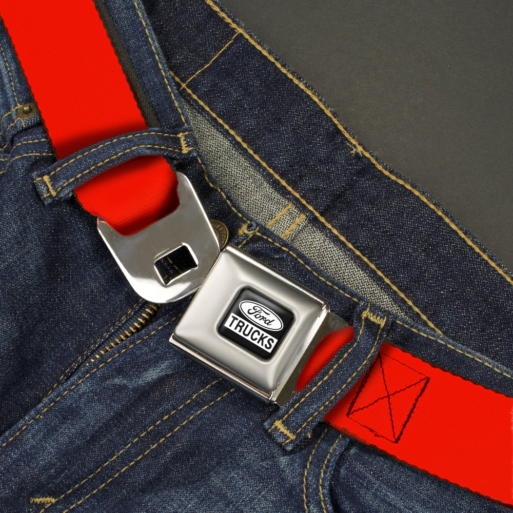 Ford Trucks Seatbelt Belt - Red Webbing Seatbelt Belts Ford
