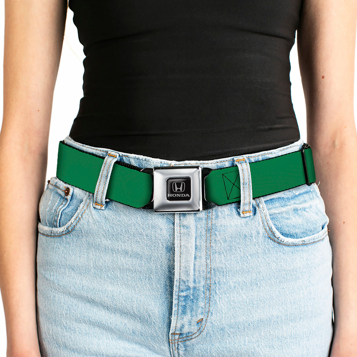 Honda Seatbelt Belt - Green Webbing Seatbelt Belts Honda