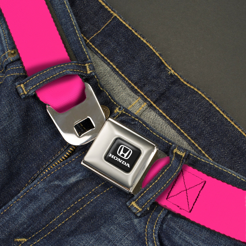 Honda Seatbelt Belt - Neon Pink Webbing Seatbelt Belts Honda