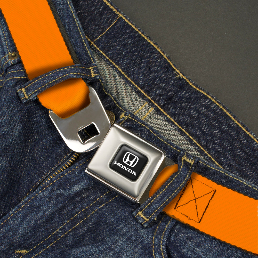 Honda Seatbelt Belt - Orange Webbing Seatbelt Belts Honda
