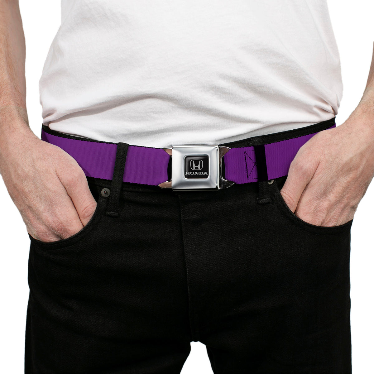 Honda Seatbelt Belt - Purple Webbing Seatbelt Belts Honda