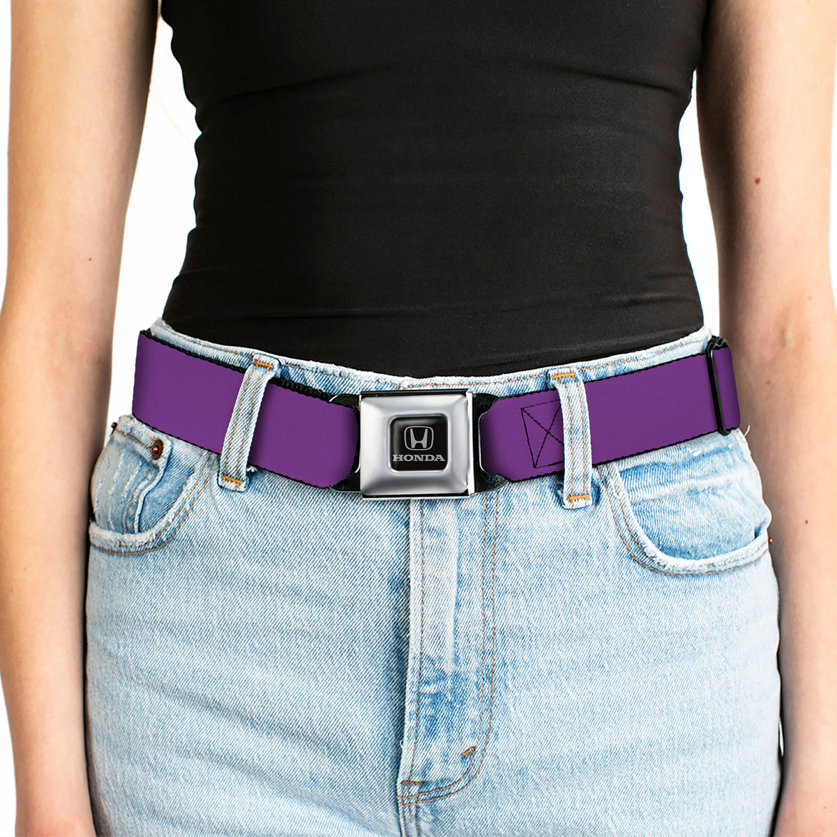 Honda Seatbelt Belt - Purple Webbing Seatbelt Belts Honda