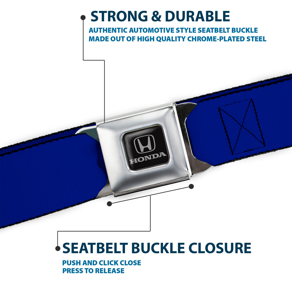 Honda Seatbelt Belt - Royal Webbing Seatbelt Belts Honda