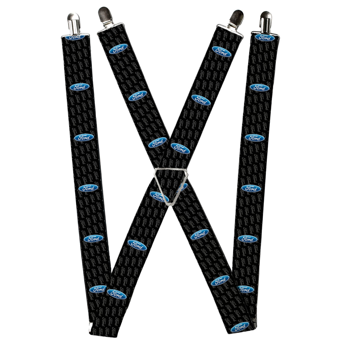 Suspenders - Ford Oval REPEAT w/Text Suspenders Ford