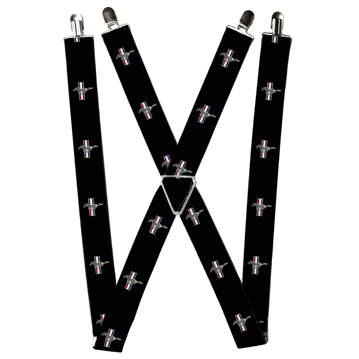 Suspenders - Ford Mustang w/Bars Logo REPEAT Suspenders Ford