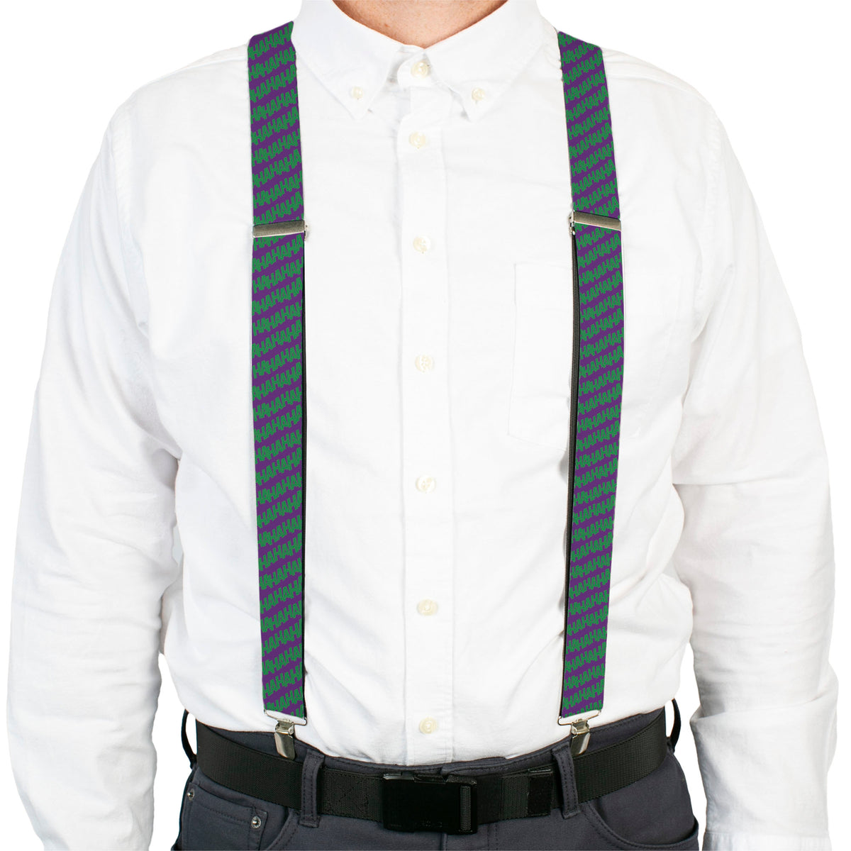 Suspenders - Joker HAHAHA Purple/Green Suspenders DC Comics