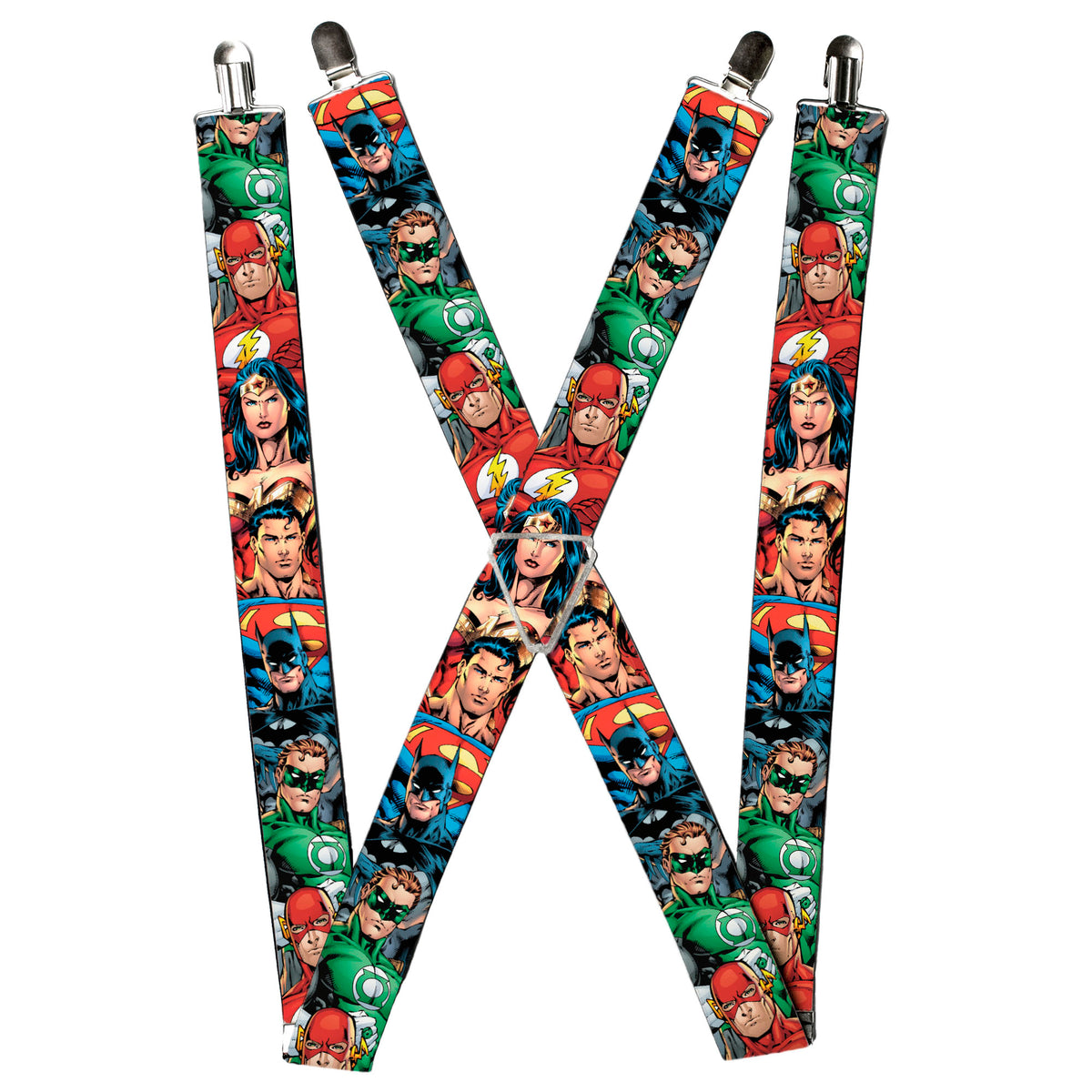 Suspenders - Justice League Elite Forces Superheroes Suspenders DC Comics