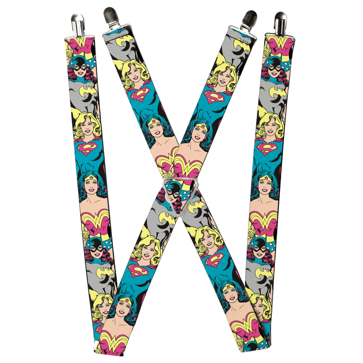 Suspenders - Batgirl/Supergirl/Wonder Woman Poses Suspenders DC Comics