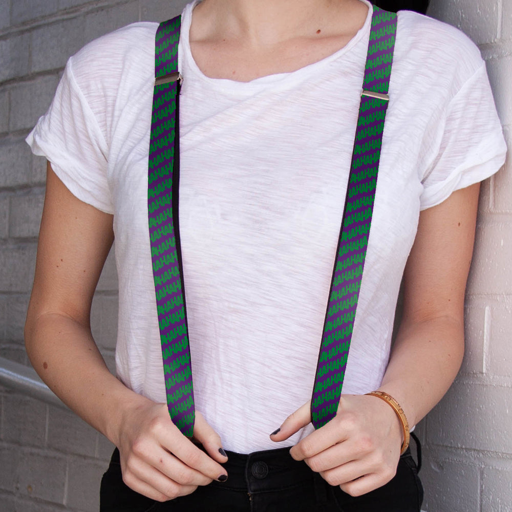 Suspenders - Joker HAHAHA Purple/Green Suspenders DC Comics