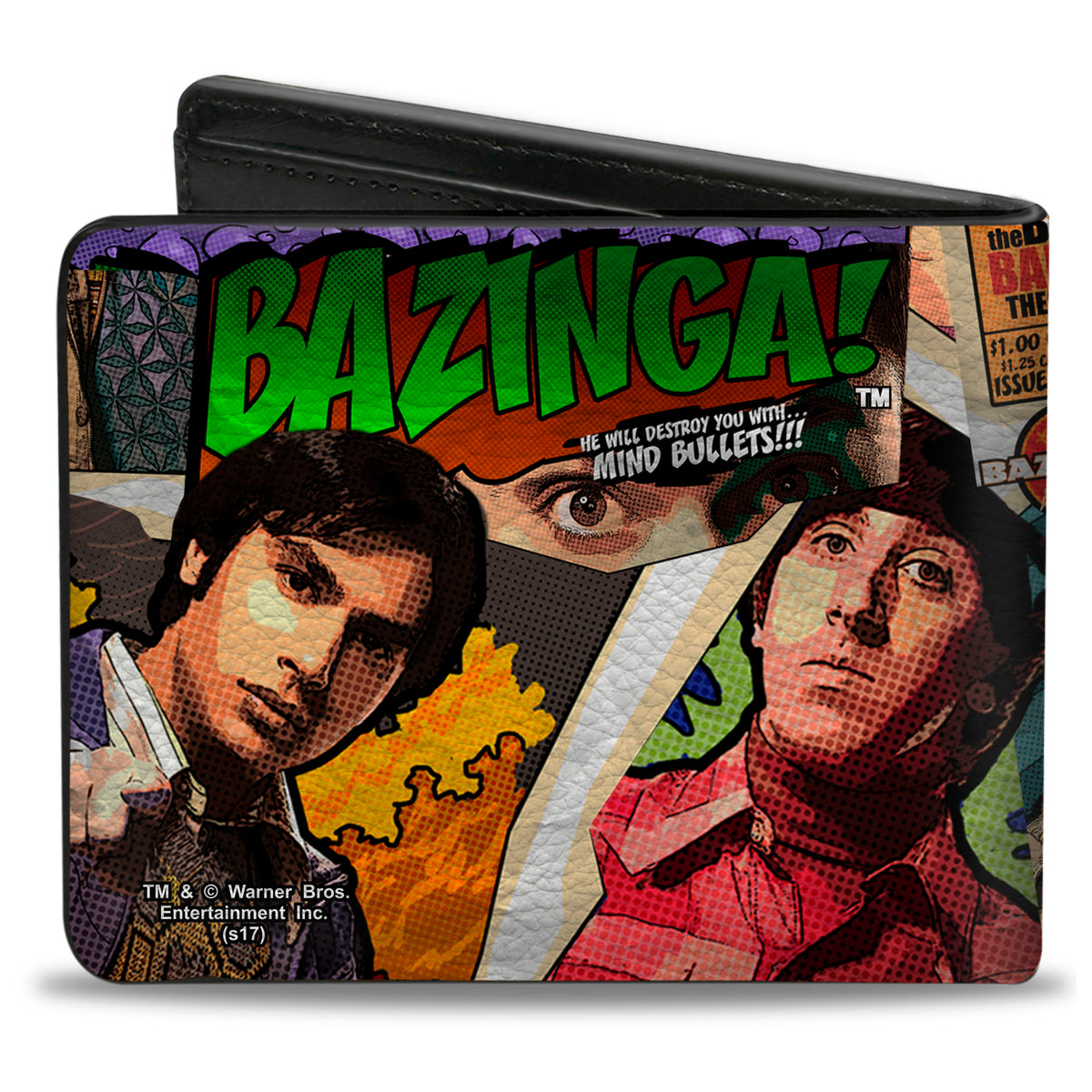 Bi-Fold Wallet - The Big Bang Theory Comic Book Bi-Fold Wallets The Big Bang Theory