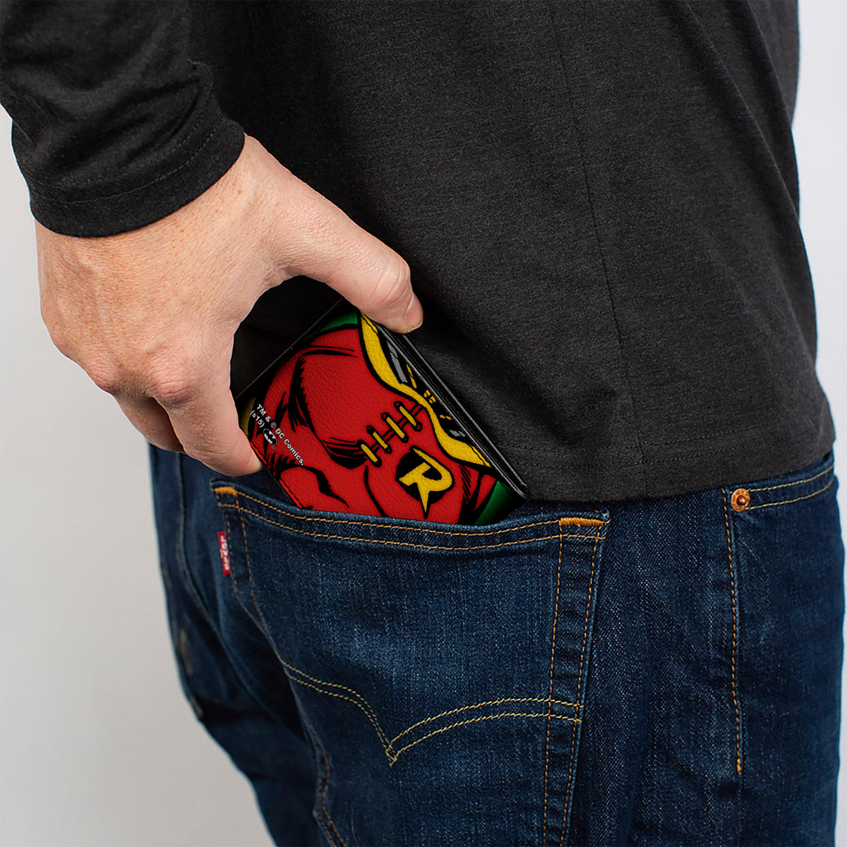 Bi-Fold Wallet - Robin Chest Logo Bi-Fold Wallets DC Comics