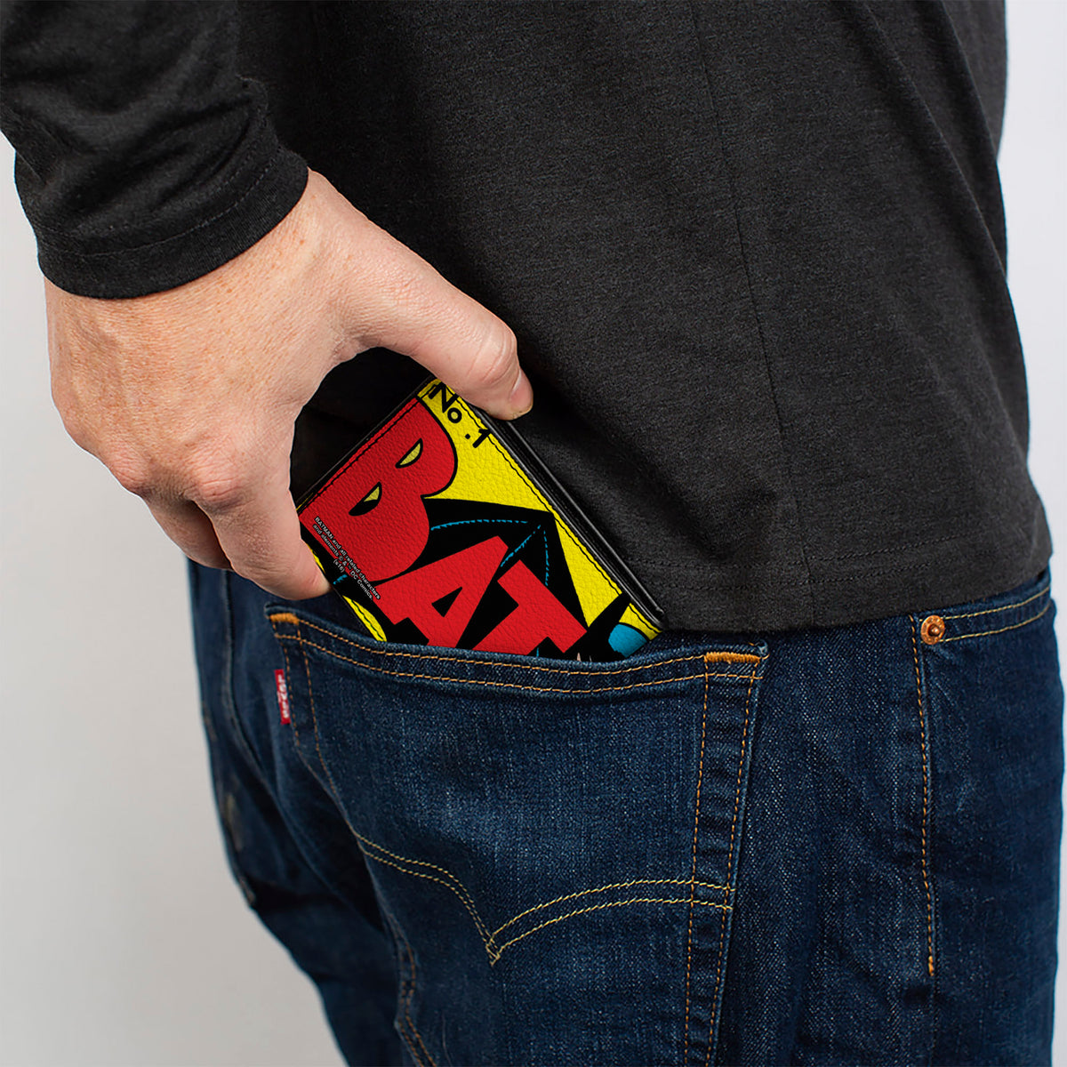 Bi-Fold Wallet - Classic BATMAN Issue #1 Robin & Batman Logo CLOSE-UP Cover Pose Bi-Fold Wallets DC Comics