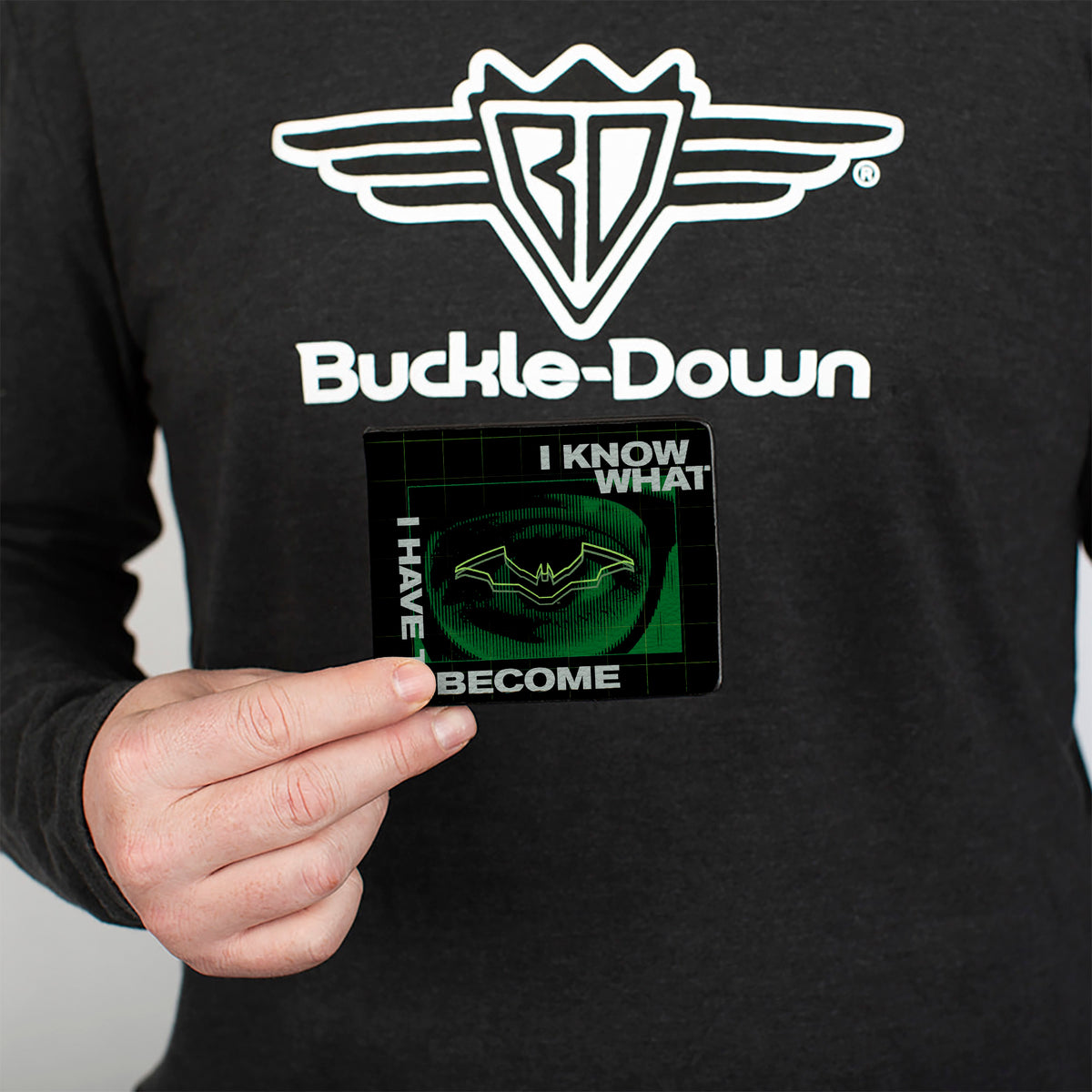 Bi-Fold Wallet - The Batman Movie Riddler I KNOW WHAT I HAVE TO BECOME Black Green White Bi-Fold Wallets DC Comics