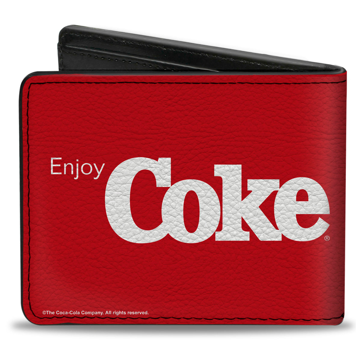 Bi-Fold Wallet - ENJOY COKE Logo Red/White Bi-Fold Wallets Coca-Cola