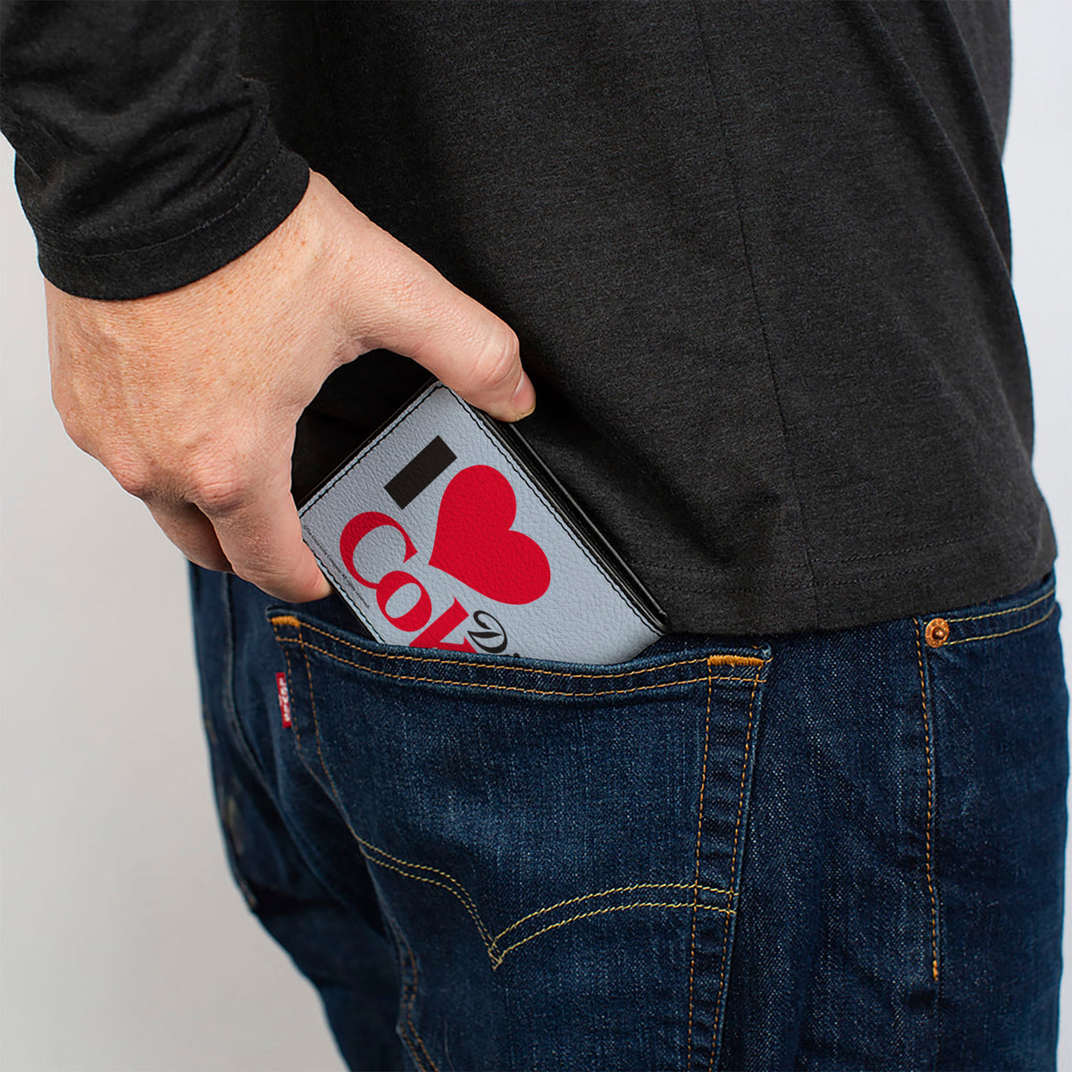 Bi-Fold Wallet - I Heart DIET COKE Text White/Black/Red Bi-Fold Wallets Coca-Cola