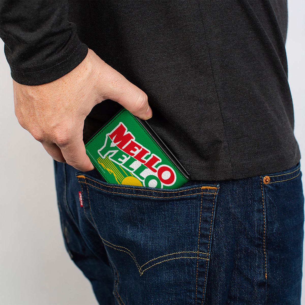 Bi-Fold Wallet - MELLO YELLO Mountain Logo Green/White/Red/Yellow Bi-Fold Wallets Coca-Cola