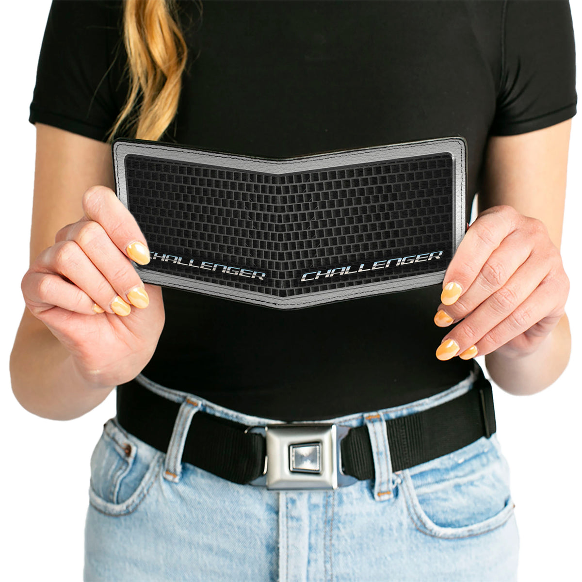 Bi-Fold Wallet - CHALLENGER Bold Grille Bi-Fold Wallets Dodge