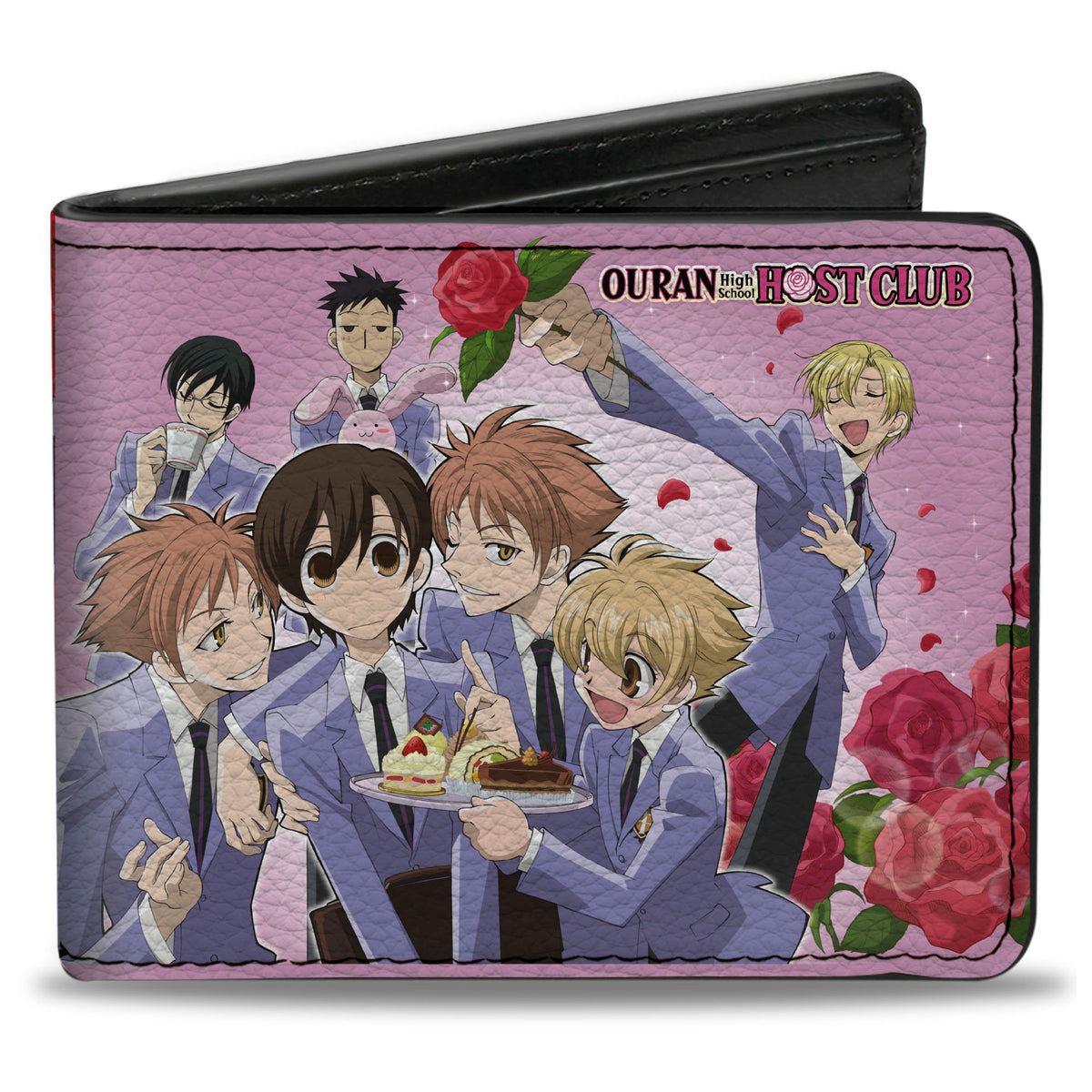Bi-Fold Wallet - OURAN HIGH SCHOOL HOST CLUB Character Rose Scenes Bi-Fold Wallets Ouran High School Host Club