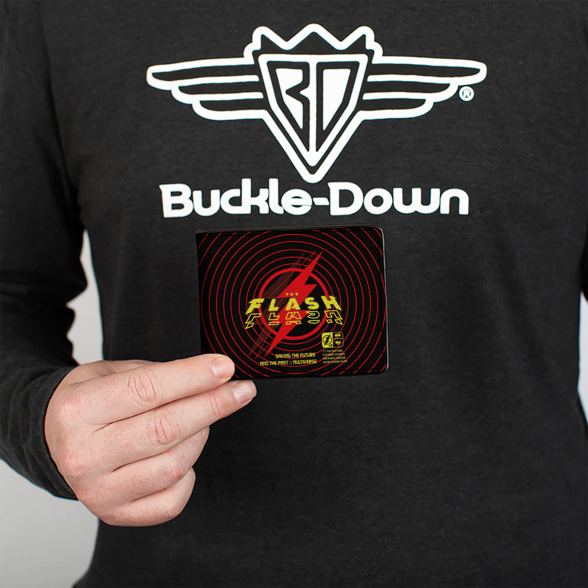 Bi-Fold Wallet - THE FLASH Signal Logo Black/Red/Yellow Bi-Fold Wallets DC Comics