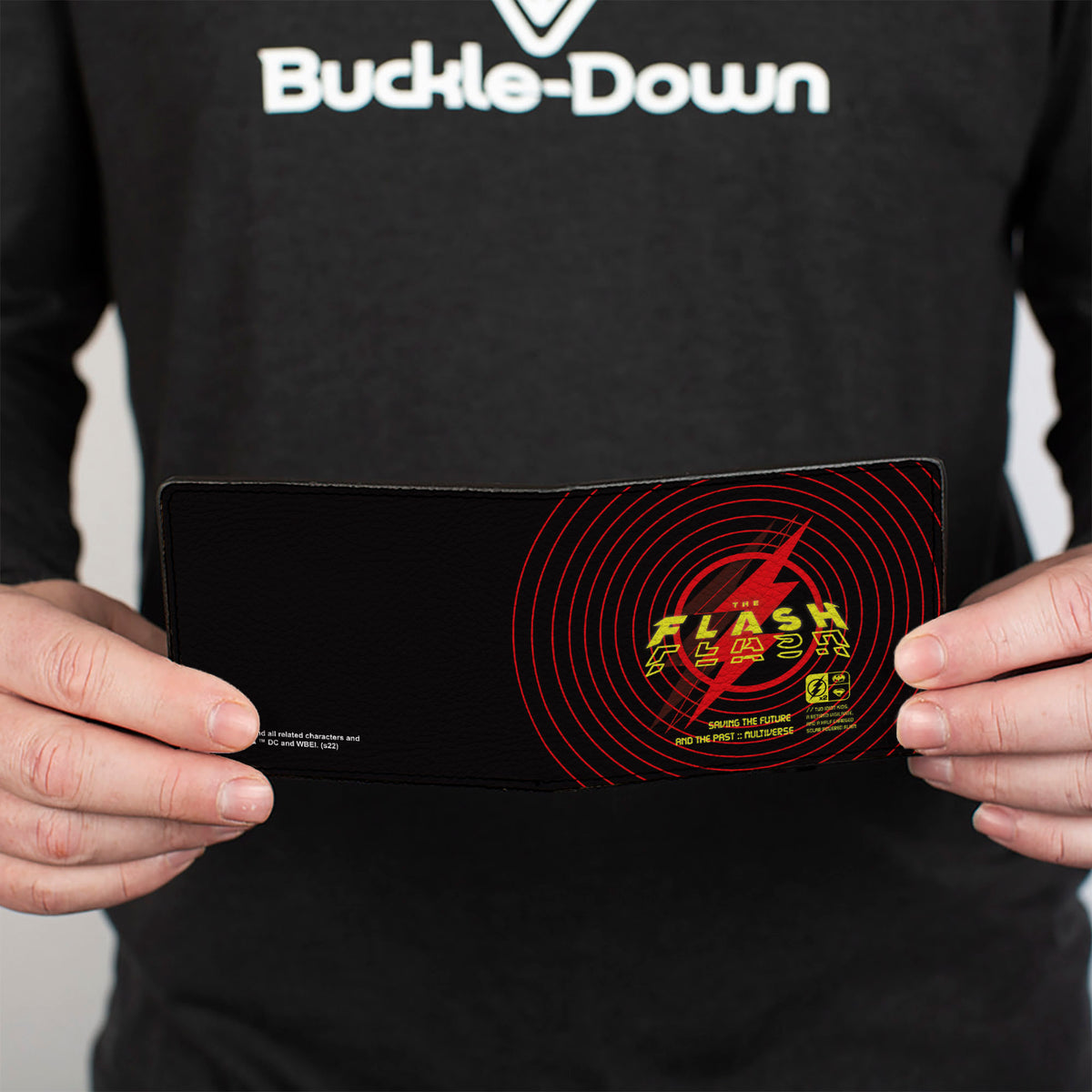 Bi-Fold Wallet - THE FLASH Signal Logo Black/Red/Yellow Bi-Fold Wallets DC Comics
