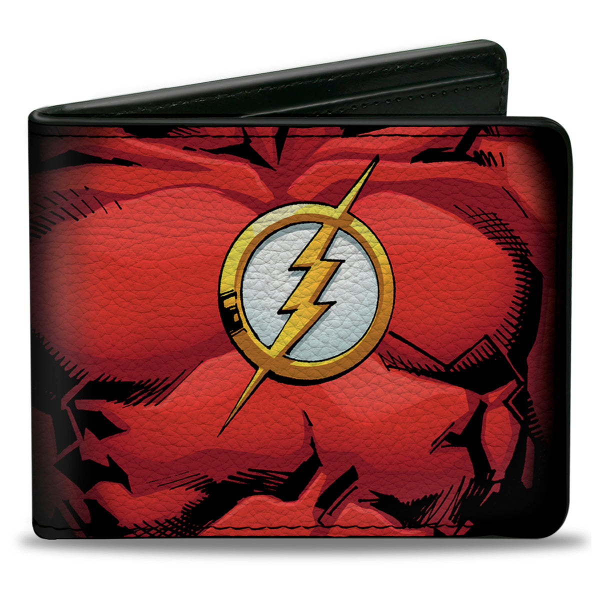 Bi-Fold Wallet - Flash Chest Logo Bi-Fold Wallets DC Comics