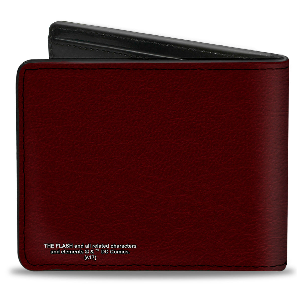 Bi-Fold Wallet - The Flash Logo5 Burgundy Golds Bi-Fold Wallets DC Comics