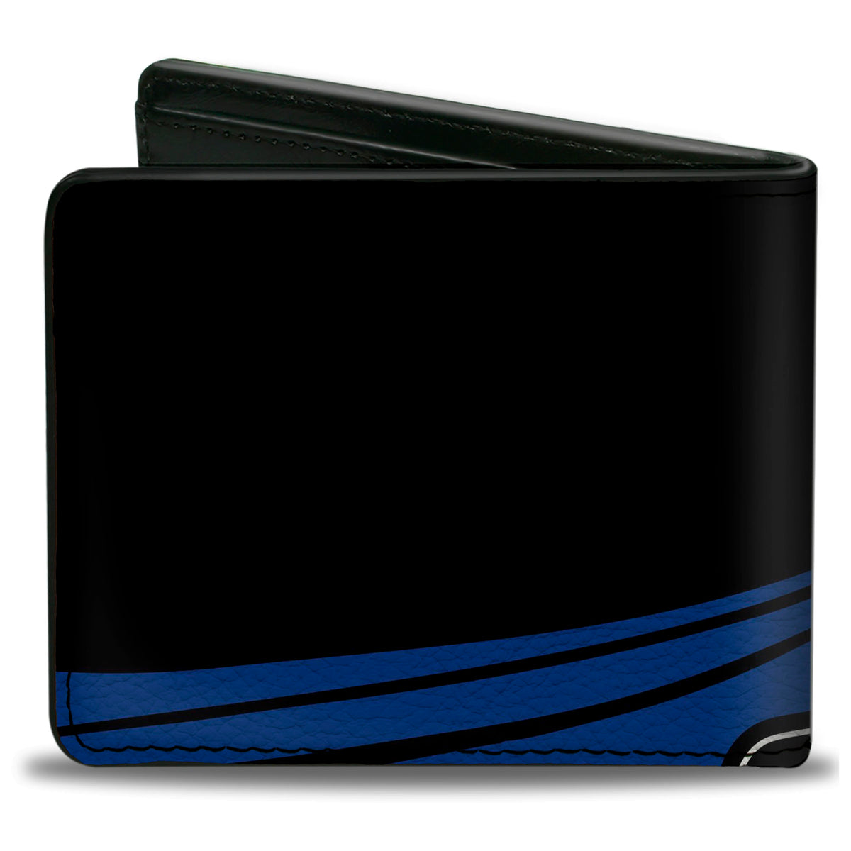 Bi-Fold Wallet - Flaming Cobra Jet Black Blue White Red Bi-Fold Wallets Ford