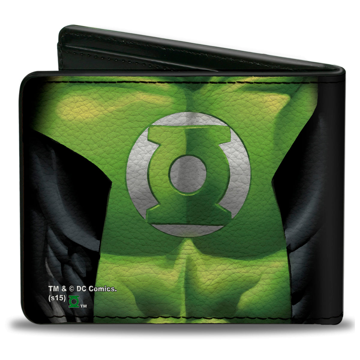 Bi-Fold Wallet - Green Lantern Chest Logo Bi-Fold Wallets DC Comics