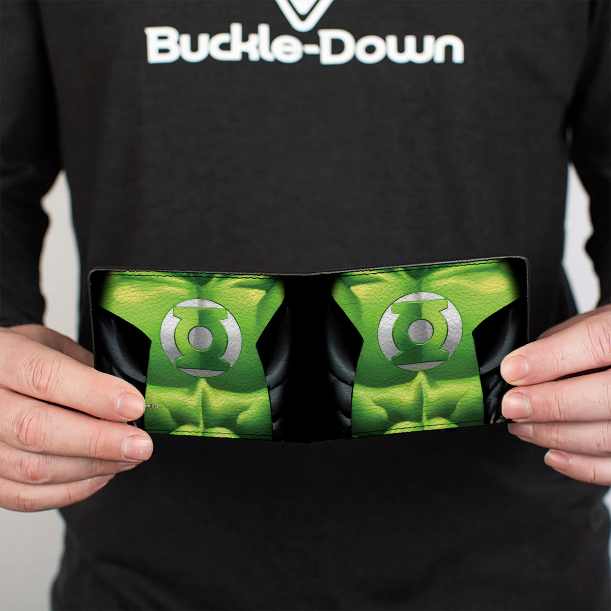 Bi-Fold Wallet - Green Lantern Chest Logo Bi-Fold Wallets DC Comics