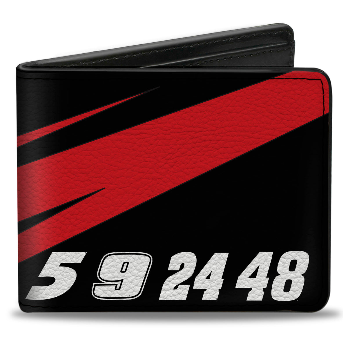 Bi-Fold Wallet - HENDRICK MOTORSPORTS Driver Numbers 5 9 24 48 Black/Red/White Bi-Fold Wallets Hendrick Motorsports