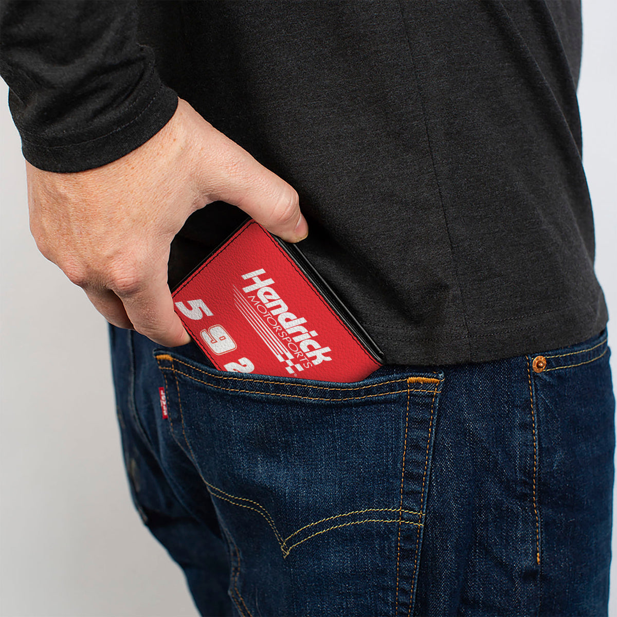 Bi-Fold Wallet - HENDRICK MOTORSPORTS Driver Numbers 5 9 24 48 Red/White Bi-Fold Wallets Hendrick Motorsports