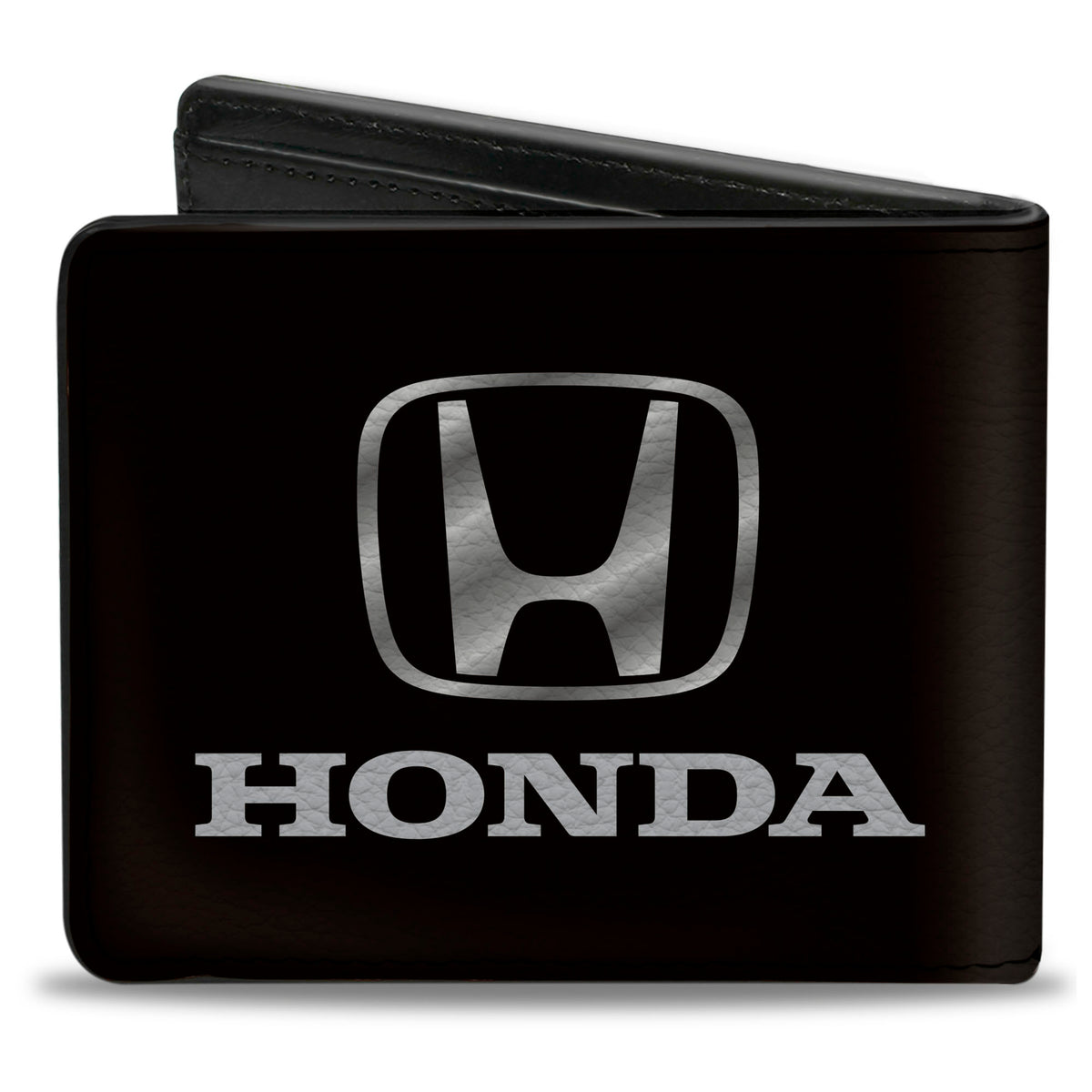 Bi-Fold Wallet - Honda Black Silver Bi-Fold Wallets Honda