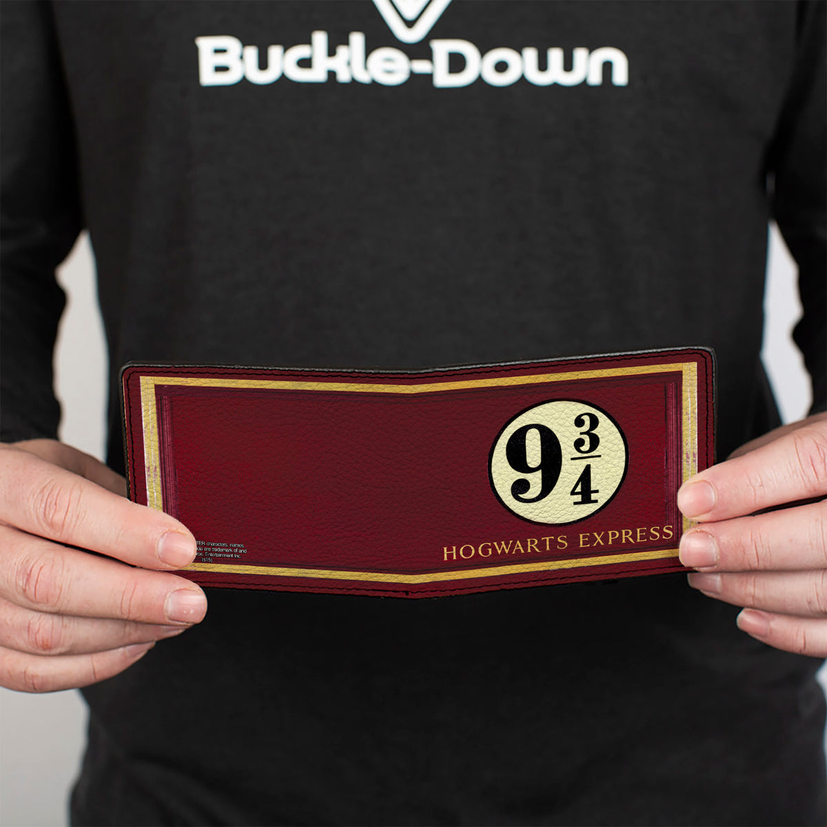 Bi-Fold Wallet - HOGWARTS EXPRESS 9 Burgundy Gold Bi-Fold Wallets Harry Potter