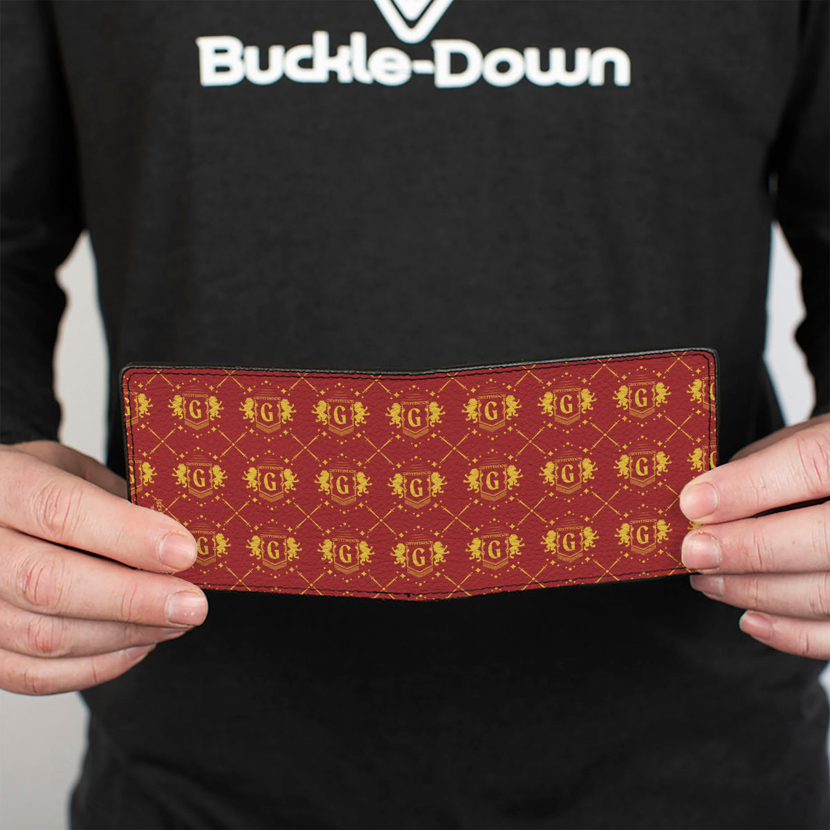 Bi-Fold Wallet - Harry Potter Gryffindor House Pride Banner Burgundy/Yellow Bi-Fold Wallets Harry Potter
