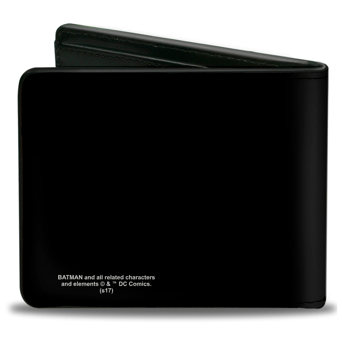Bi-Fold Wallet - THE JOKER Sliced Portrait Black Grays Purple Bi-Fold Wallets DC Comics