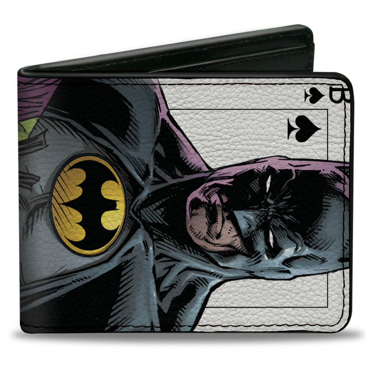 Bi-Fold Wallet - Batman Versus Joker Three Jokers Spade Card Comic Book Cover Bi-Fold Wallets DC Comics