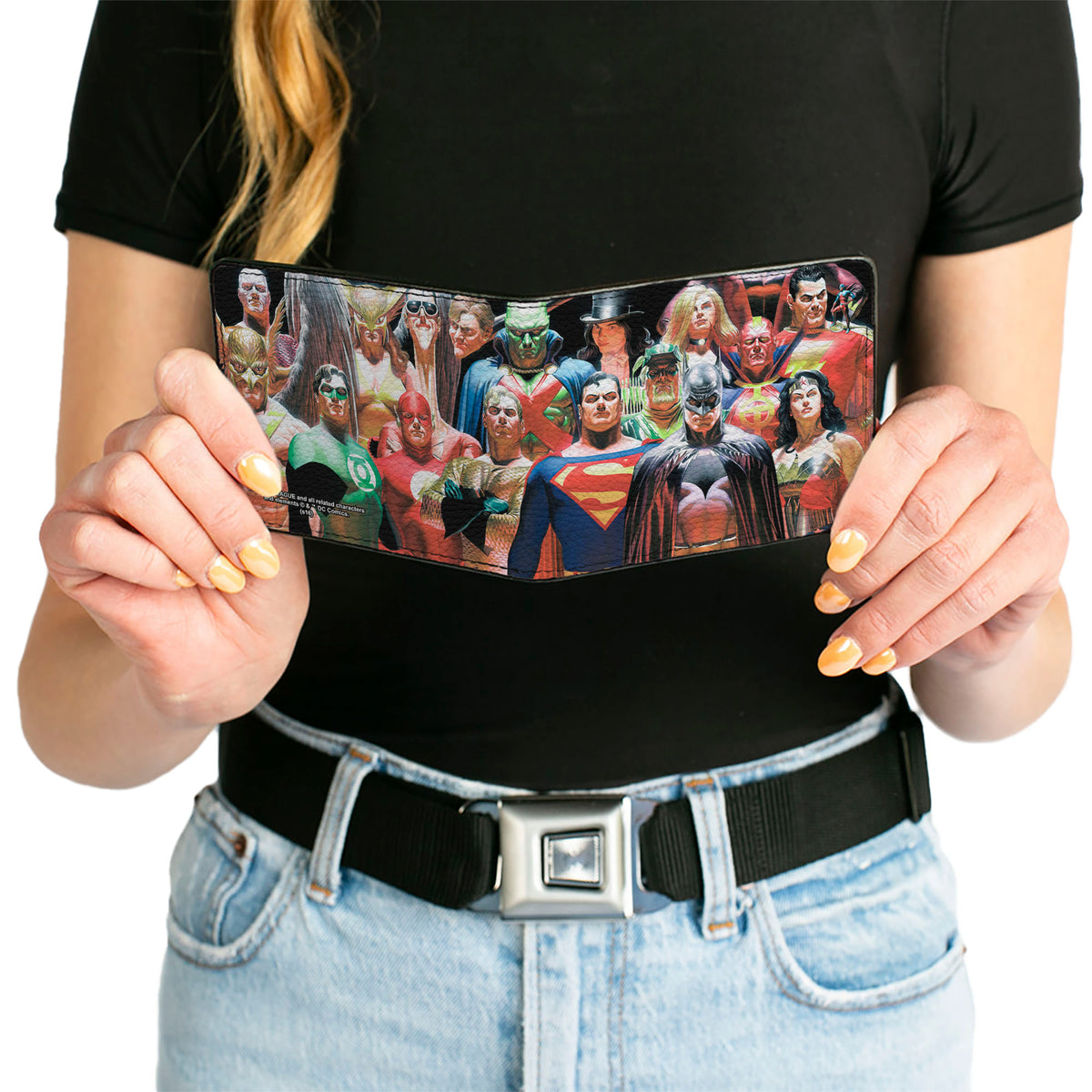 Bi-Fold Wallet - Justice League Justice #1 Volume 1 18-Character Cover Pose Bi-Fold Wallets DC Comics