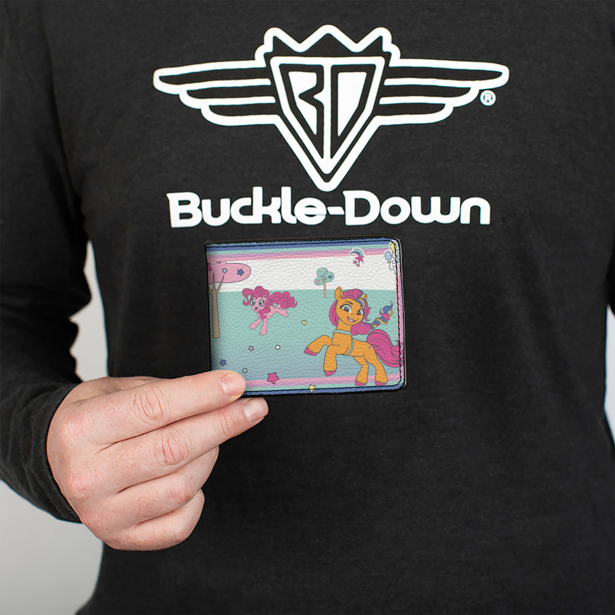 Bi-Fold Wallet - My Little Pony Three Pony Scene Bi-Fold Wallets Hasbro
