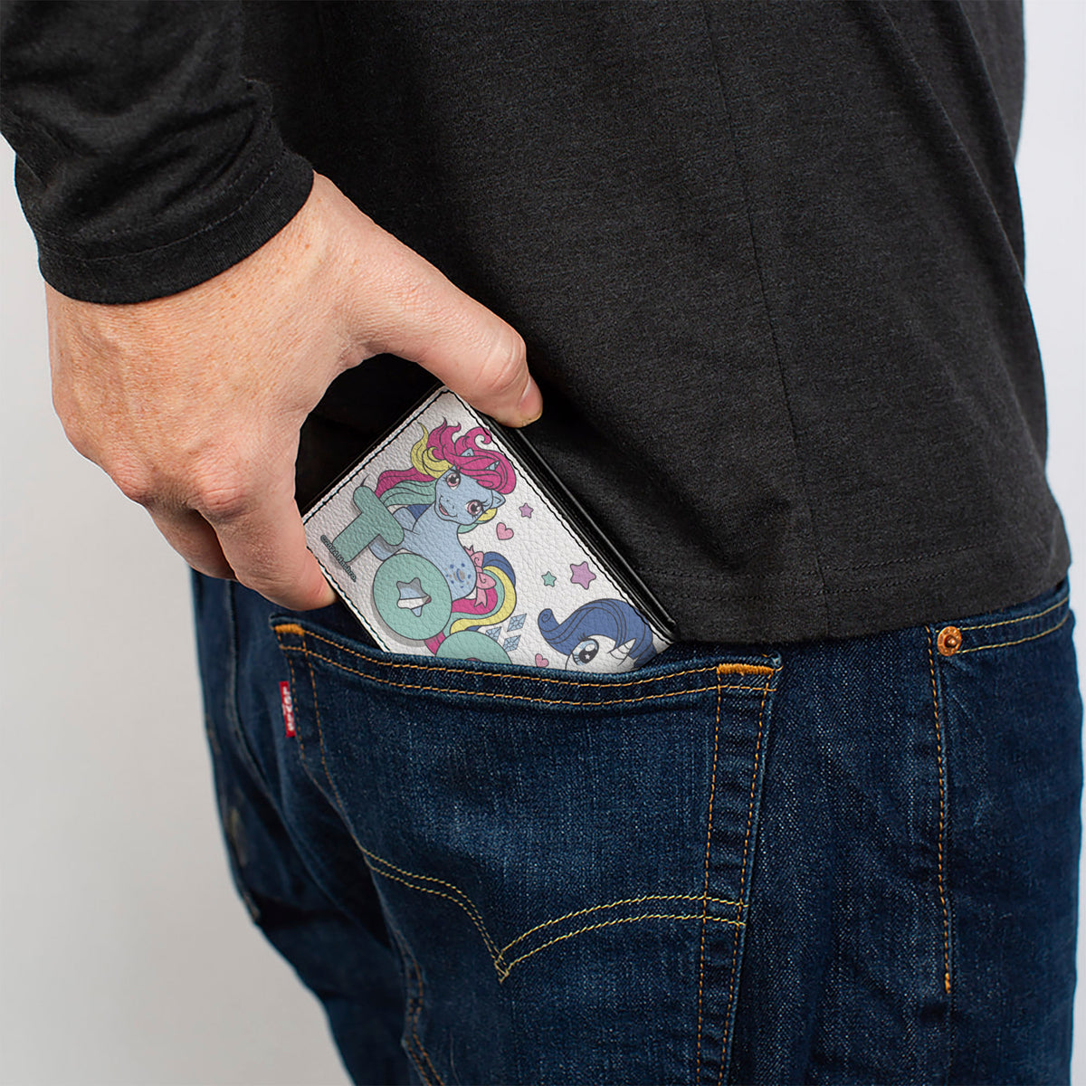 Bi-Fold Wallet - My Little Pony TOGETHER Pony Trio Pose White/Teal Bi-Fold Wallets Hasbro