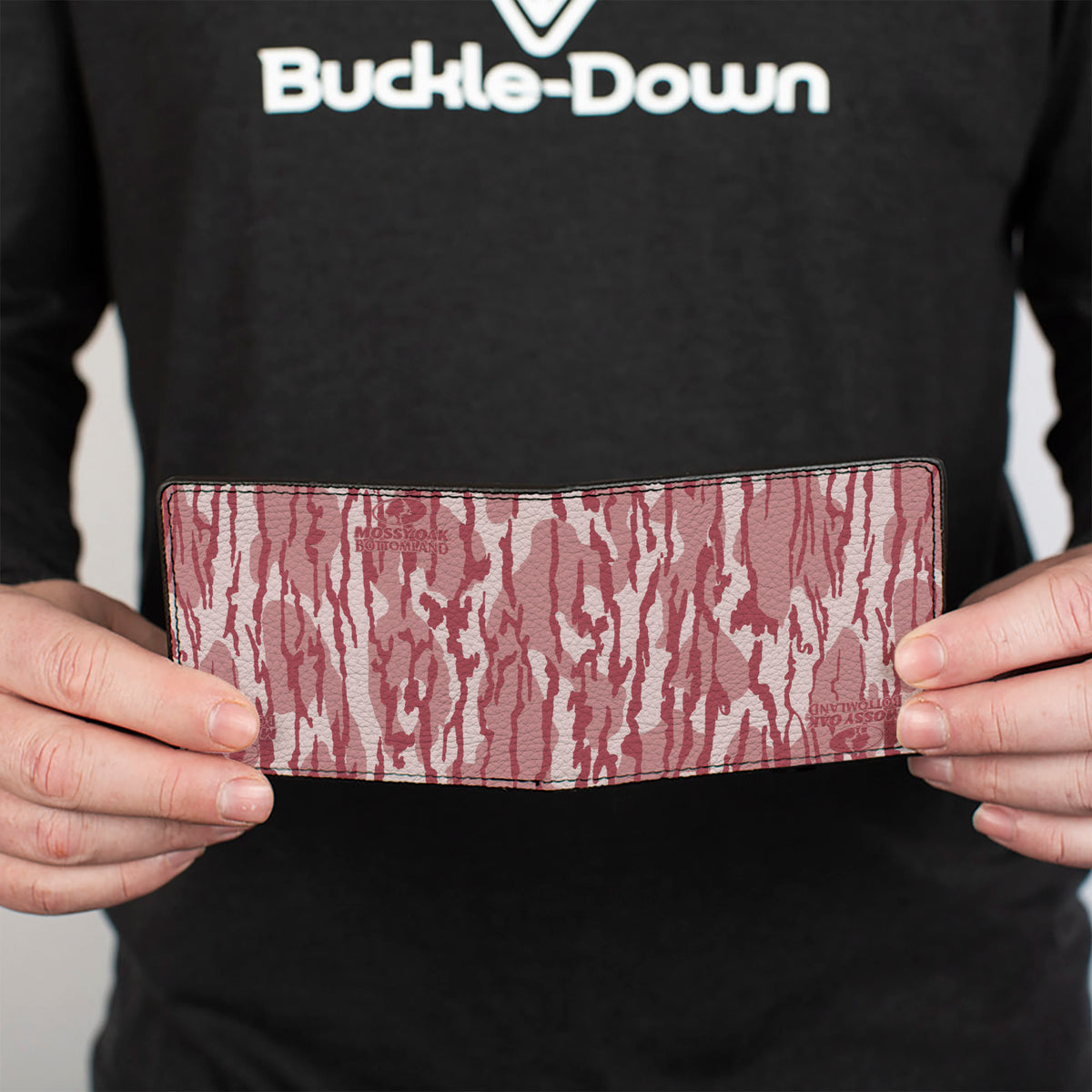 Bi-Fold Wallet - Mossy Oak Bottomland Camo Pinks Bi-Fold Wallets Mossy Oak