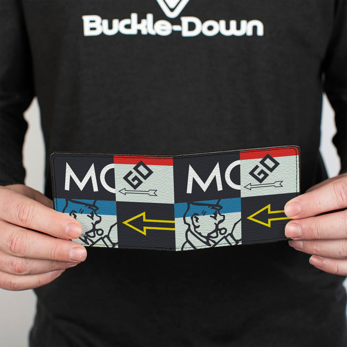 Bi-Fold Wallet - Monopoly GO and Go To Jail Police Office Blocks Bi-Fold Wallets Hasbro
