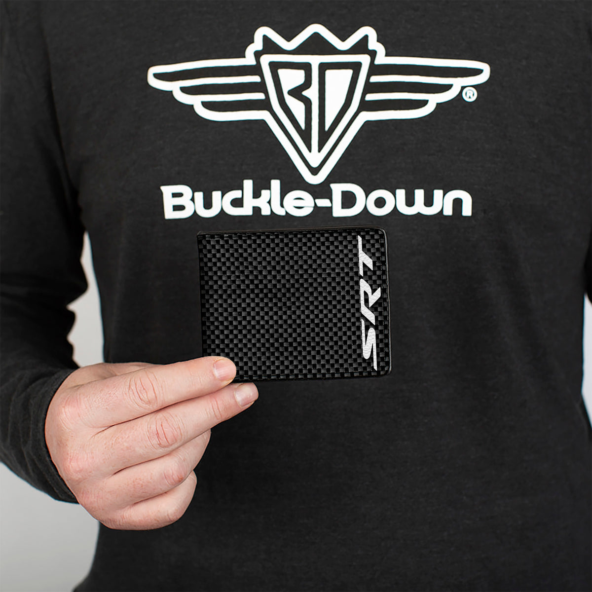 Bi-Fold Wallet - SRT Carbon Fiber Bi-Fold Wallets Dodge