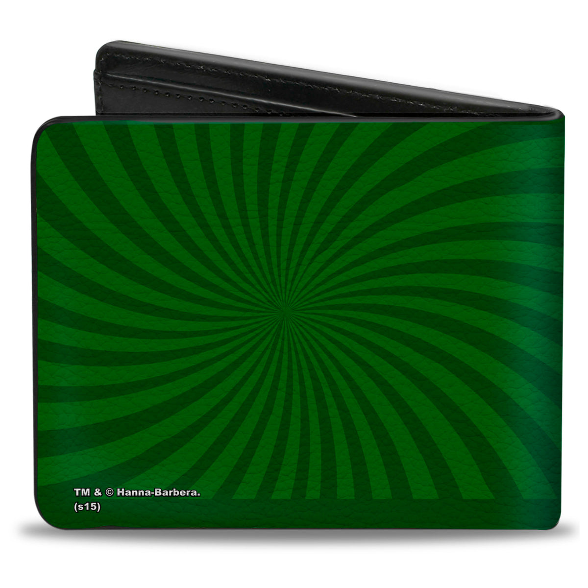 Bi-Fold Wallet - Scooby & Shaggy BAKED Rays Swirl Greens Bi-Fold Wallets Scooby Doo