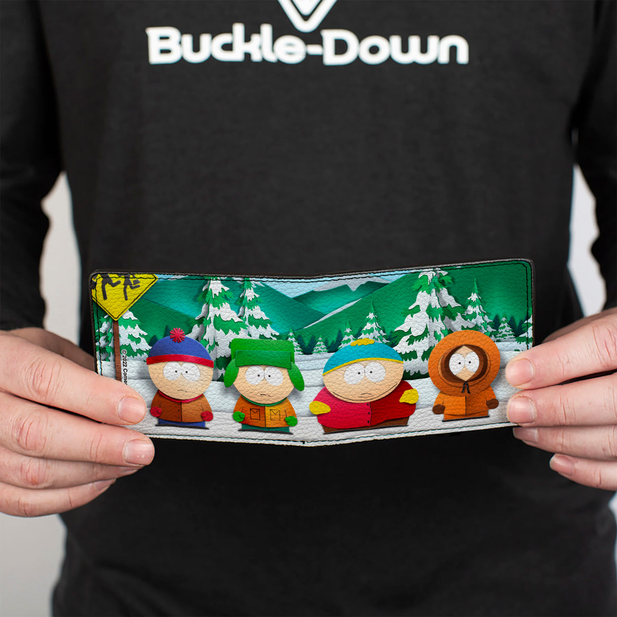 Bi-Fold Wallet - South Park Bus Stop Group Pose Bi-Fold Wallets South Park
