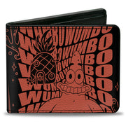 Bi-Fold Wallet - SpongeBob Patrick Star WUMBO Pose Black/Red Bi-Fold Wallets SpongeBob SquarePants