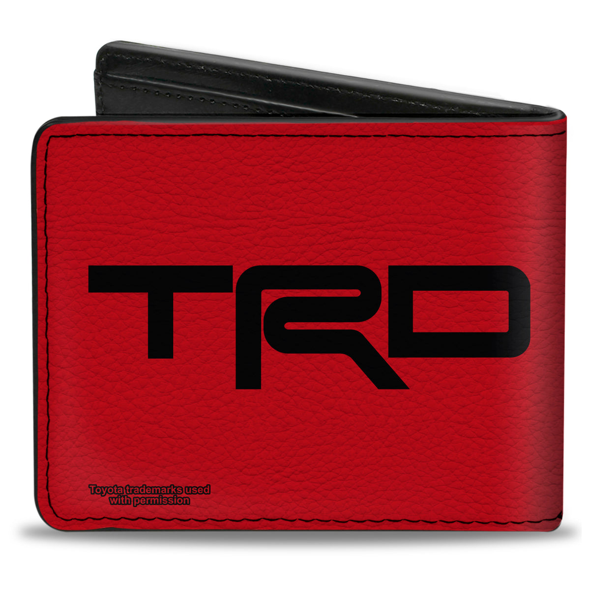 Bi-Fold Wallet - Toyota Racing Development TRD Logo Blocks Split Black/Red Bi-Fold Wallets Toyota